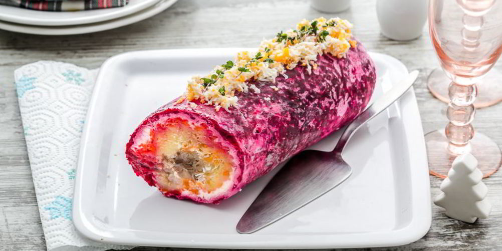 Рецепт рулета селедка под шубой