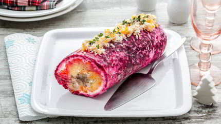 Рулет Селедка под шубой