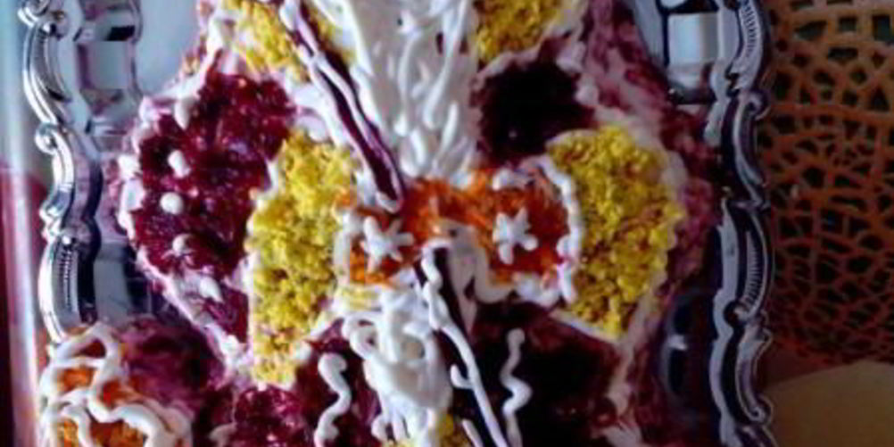 Рецепт салата дед мороз — типы селедка под шубой