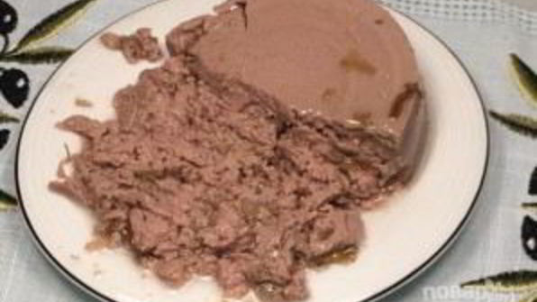 салат печень под шубой