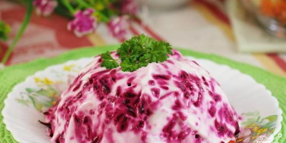 Рецепт салата рыба под шубой