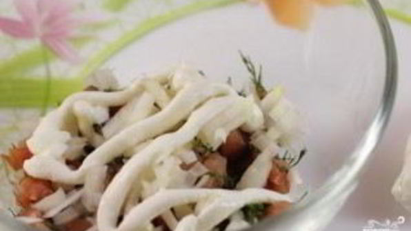 салат рыба под шубой