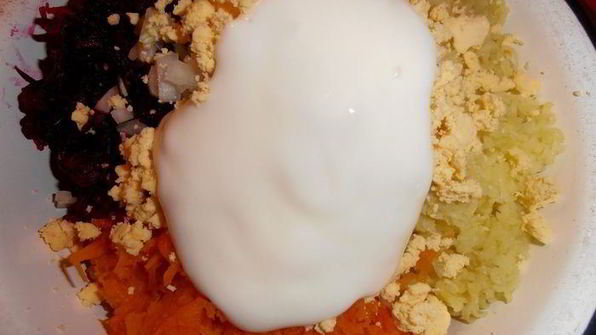 салат сельди под шубой