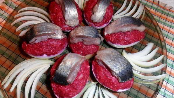 салат сельди под шубой