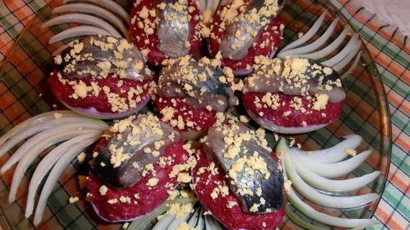 салат сельди под шубой