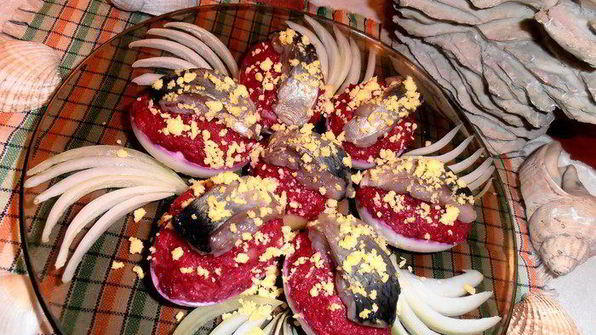 салат сельди под шубой