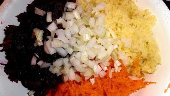 салат сельди под шубой