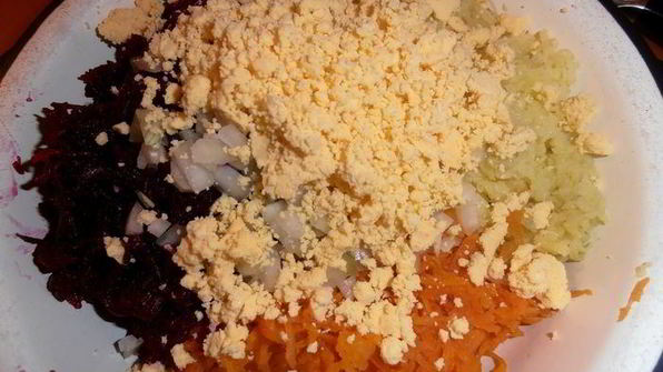 салат сельди под шубой