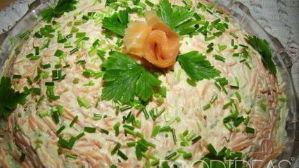 Салат Семга под шубой