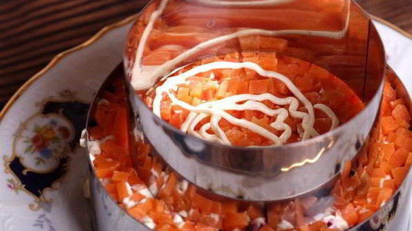 салат-торт селедка под шубой