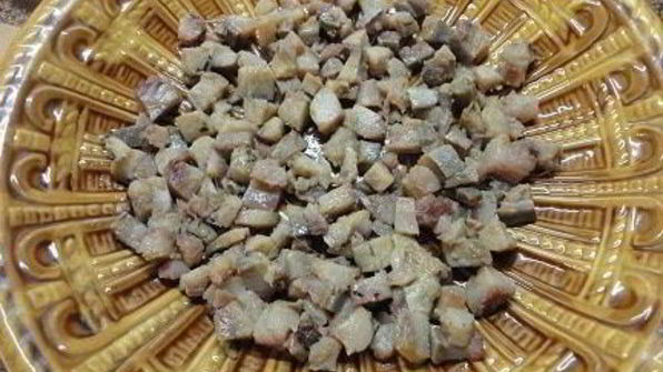 сельдь под легкой шубкой