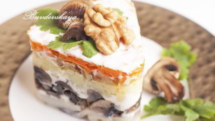 Сельдь под Лисьей шубкой