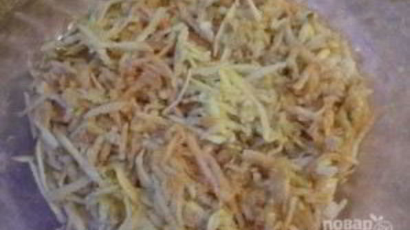 сельдь под шубой с яблоком