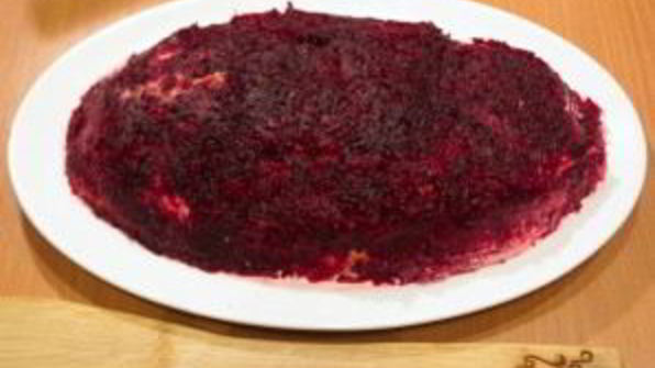 селедка под шубой без яблок и яиц