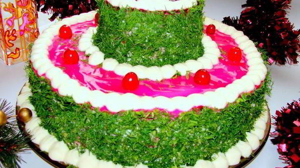 селедка под шубой новогодняя