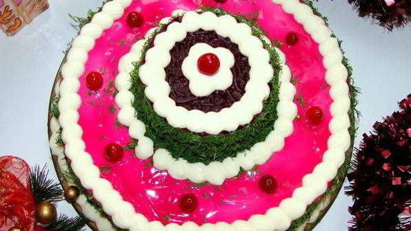 селедка под шубой новогодняя