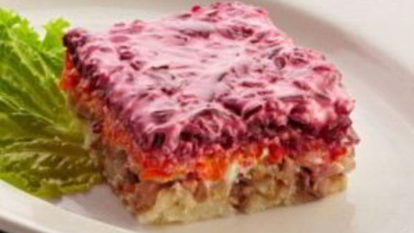 селедка под шубой праздничная