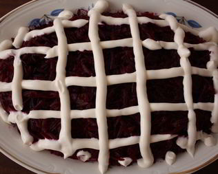 Селедка под шубой с морковью