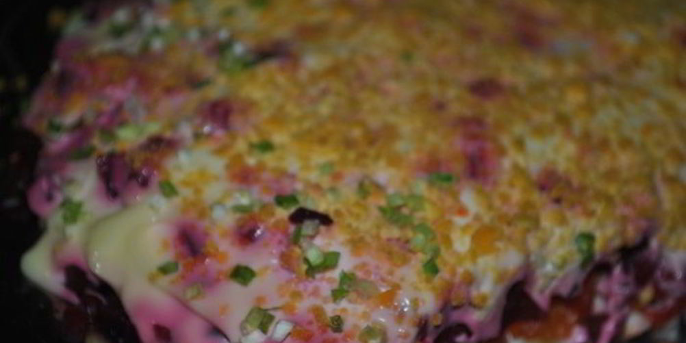 Рецепт селедки под шубой