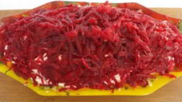 селедка под свекольной шубой