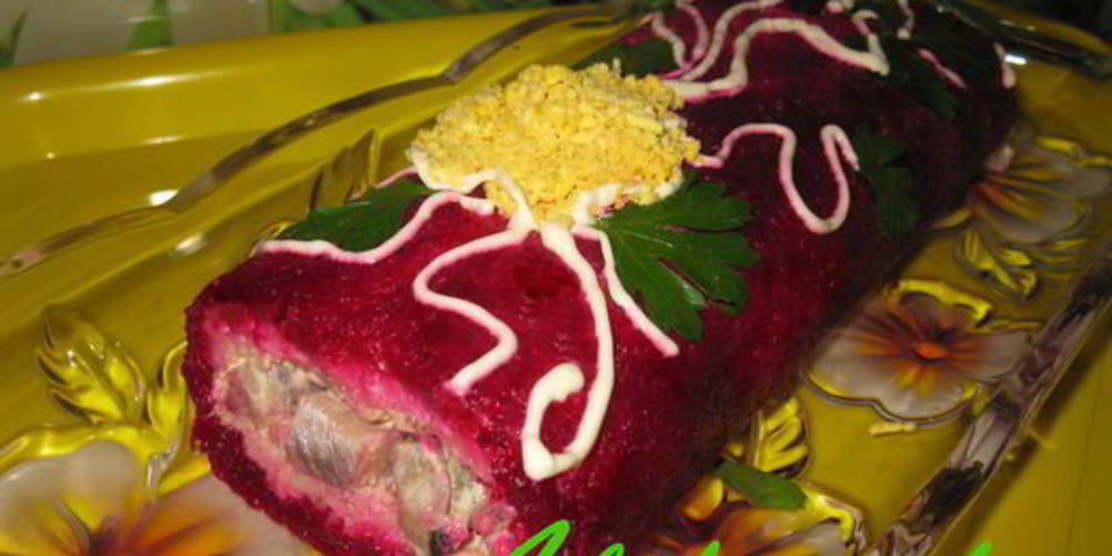 Рецепт селедки в рукаве под шубой