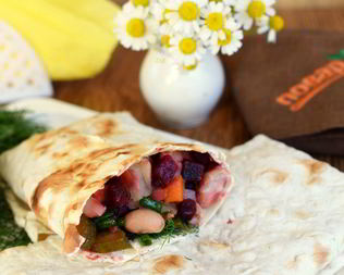 Салат с картошкой