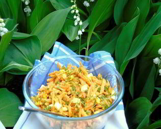 Салат с кресс-салатом