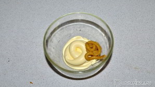 салат с курицей и маслинами