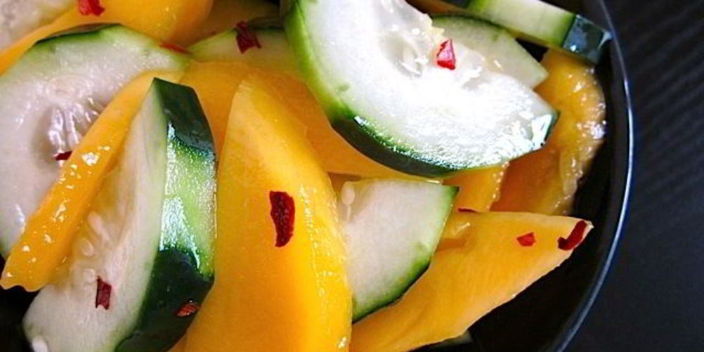 Рецепт салата с манго