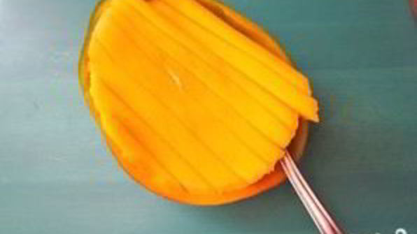 салат с манго