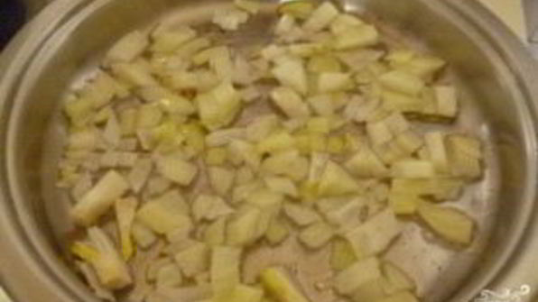 салат с маринованными шампиньонами