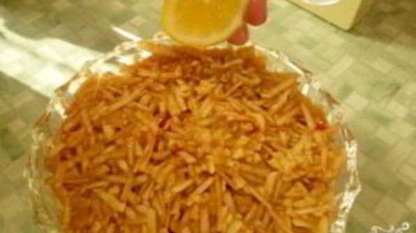 салат с маринованными шампиньонами