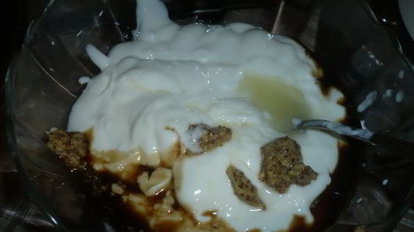 салат с опятами и курицей