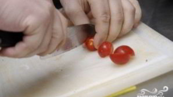 салат с жареными баклажанами