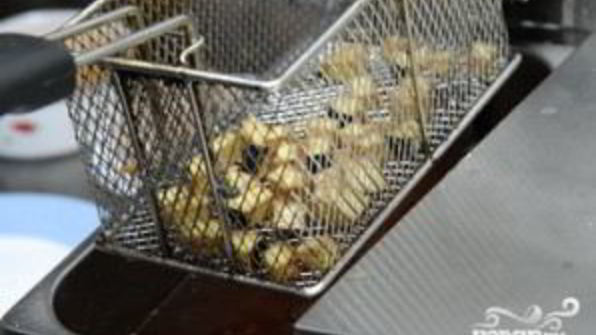 салат с жареными баклажанами