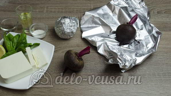 салат свекла с сыром фета