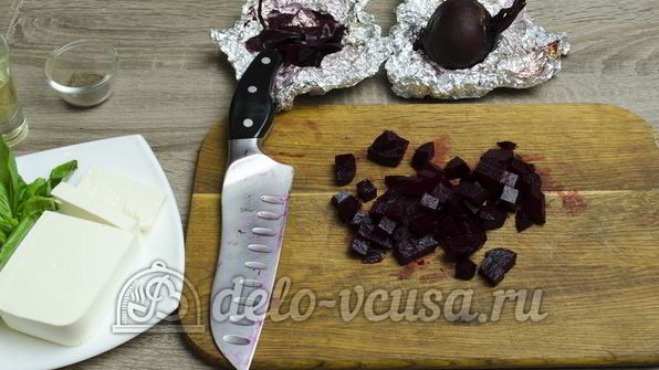 салат свекла с сыром фета