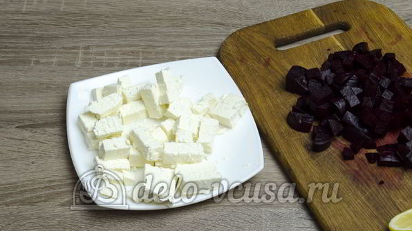 салат свекла с сыром фета