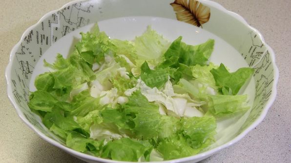 салат свекольный с хурмой