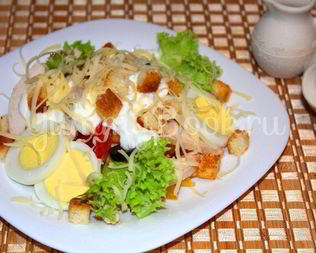 Салат Новый Цезарь