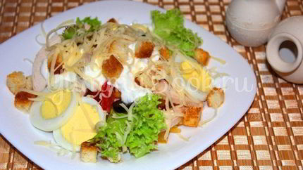 Салат Новый Цезарь