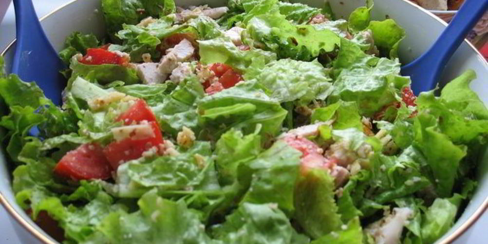 Рецепт салата орехового цезарь