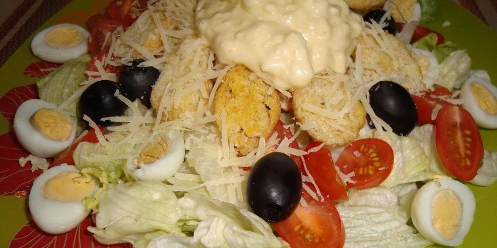 Рецепт салата цезарь домашний