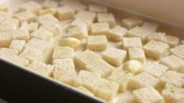 салат цезарь с курицей по-домашнему