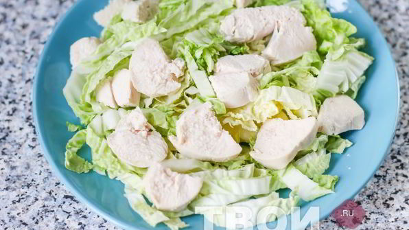 салат цезарь с пекинской капустой