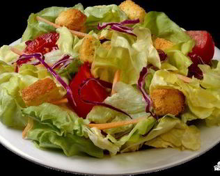 Салат Цезарь с перцем