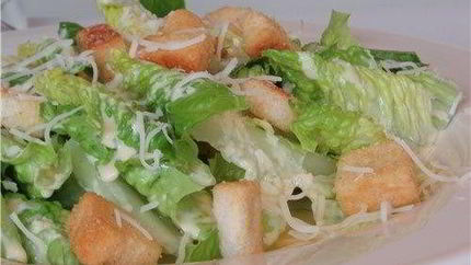 Салат Цезарь традиционный