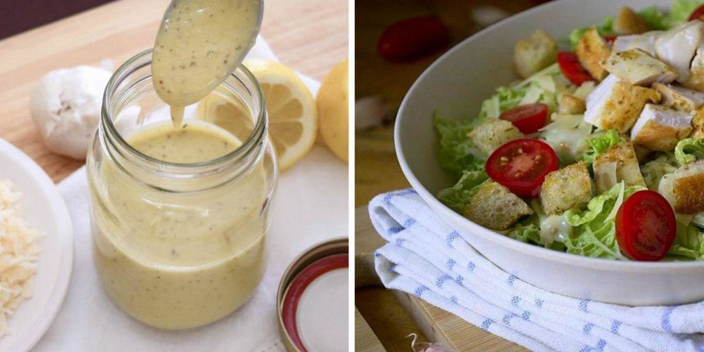 Рецепт соуса для салата цезарь