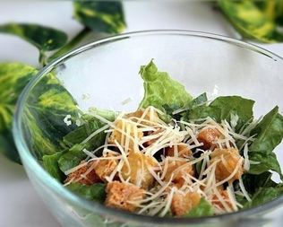 Цезарь без курицы с сухариками