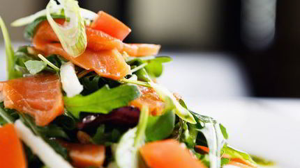 Цезарь с семгой